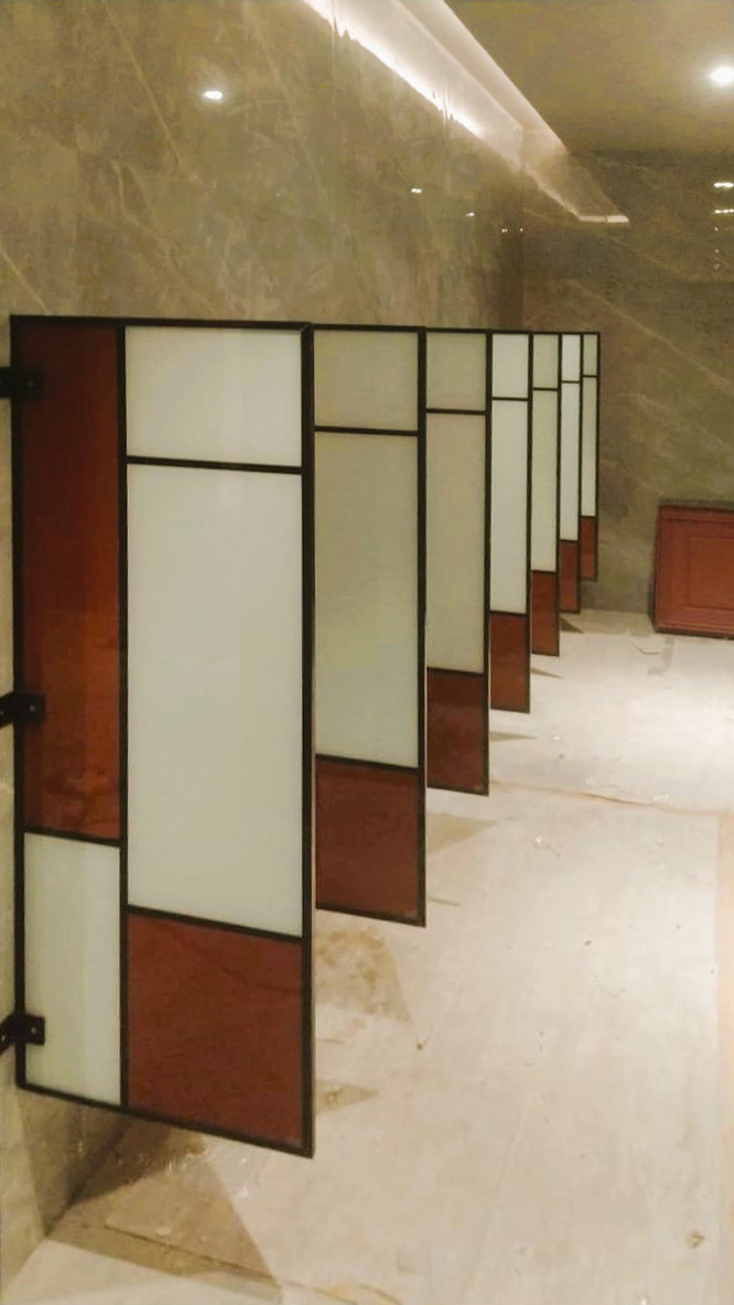 Fusion-Mosaic-contemporary Urinal partitionA